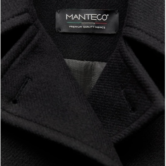 LAST ONE! MANTECO OVERSIZED CROPPED WOOL COAT - Picture 13 of 13